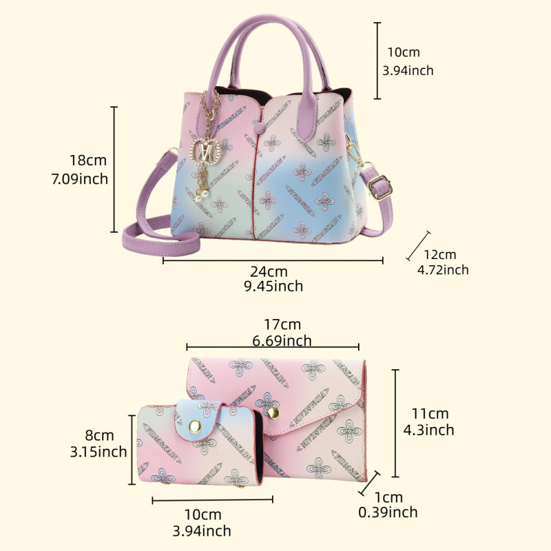 Женский комплект из трех сумок – обзор и цена Crossbody Bag Women